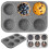 GRANDE moule à muffins en granit 6
