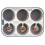 GRANDE moule à muffins en granit 5