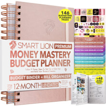 Financial Planner & Monthly Budget Planner and Monthly Bill Organizer - 12 Month Journey to Financial Freedom Monthly Budget Book Planner | Much More