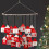 Adventskalender mit 24 Häusern am Holzstab 2