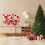 Adventskalender mit 24 Häusern am Holzstab 6