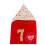 Adventskalender mit 24 Häusern am Holzstab 7