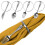 Serviettenringe 4er-Pack, Silber, Metall, 4 cm, edles Besteck 1