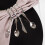 Serviettenringe 4er-Pack, Silber, Metall, 4 cm, edles Besteck 2