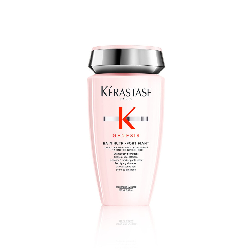 KERASTASE genesis Bain Nutri-Fortifiant Shampoo  For Weakened Hair Prone to Falling Due to Breakage from Brushing  Provides Intense Nourishment  With