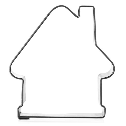 Lebkuchenhausform aus langlebigem Edelstahl