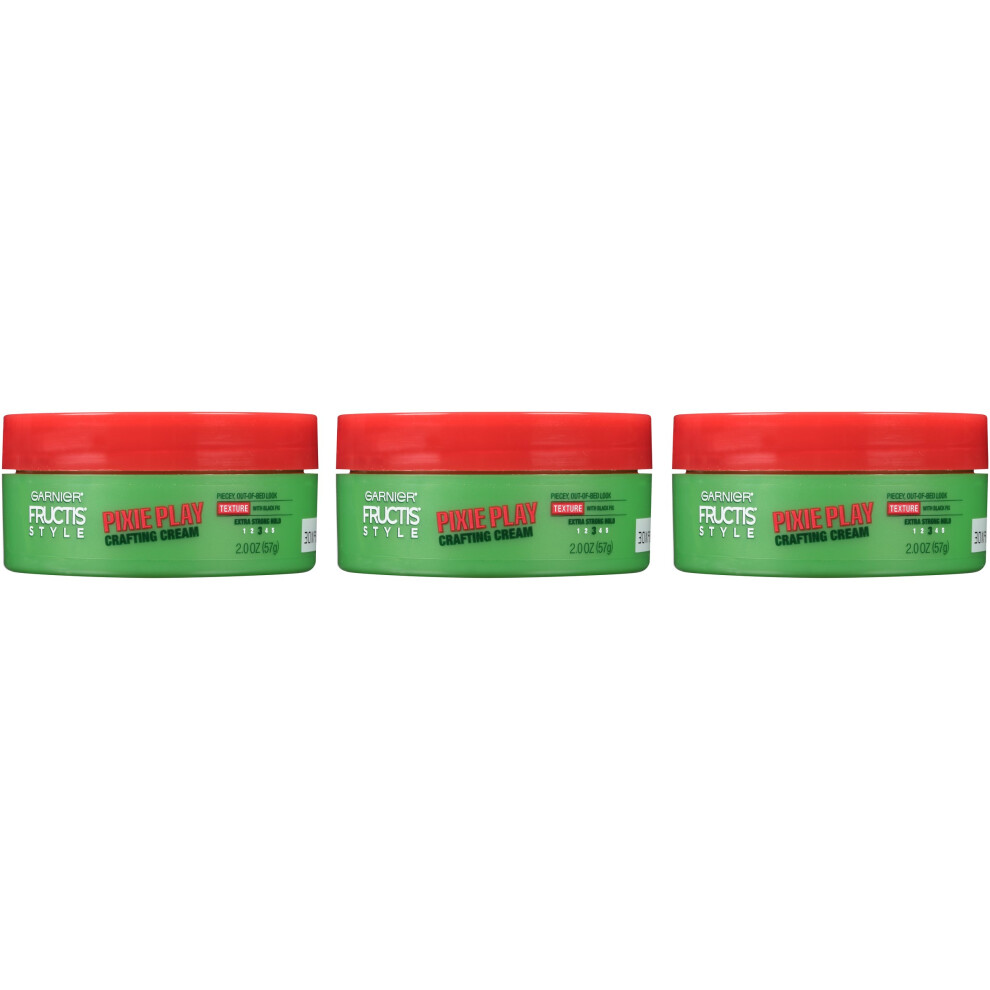 Garnier Hair Care Fructis Style Pixie Play Crafting Cream  3 Count