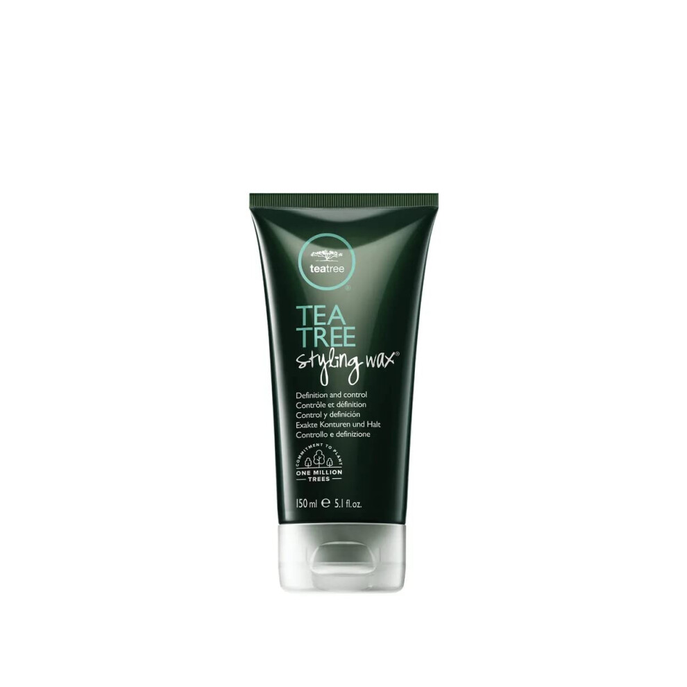 Tea Tree Styling Wax  Adds Definition + Hold  For All Hair Types  5.1 fl. oz.