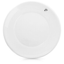 Keramikschale 12 cm - Weißes Design mit Herzmotiv, Spülmaschinenfest