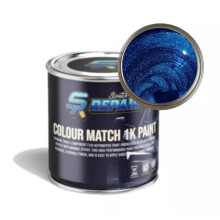 Cosmic Shift Blue: Heat-Resistant Color-Changing Paint