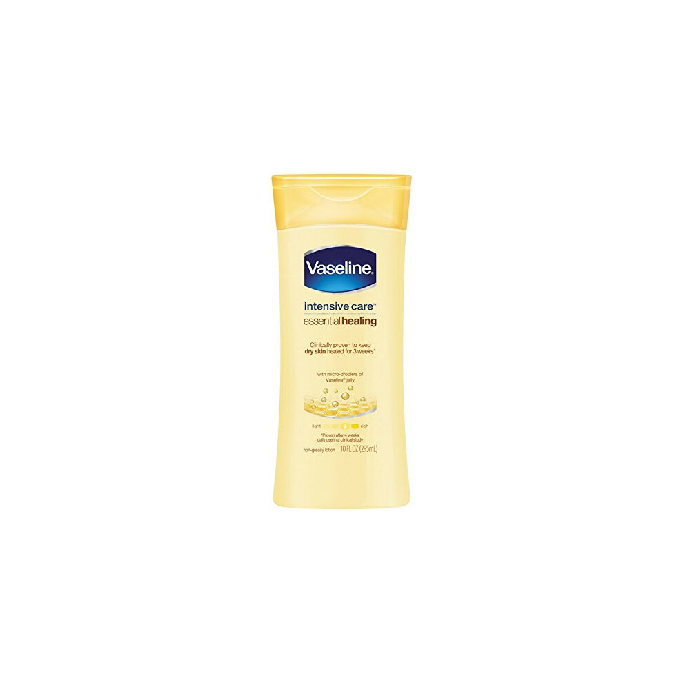 Vaseline Intensive care Essential Healing Lotion  10 Oz (Pack of 4)