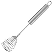 Spiral-Schneebesen aus Edelstahl - spülmaschinenfeste Qualität