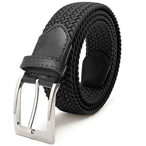 FAIRWIN Ελαστική Πλεκτή Ζώνη Golf Casual για Άνδρες 1 3/8" Νάιλον