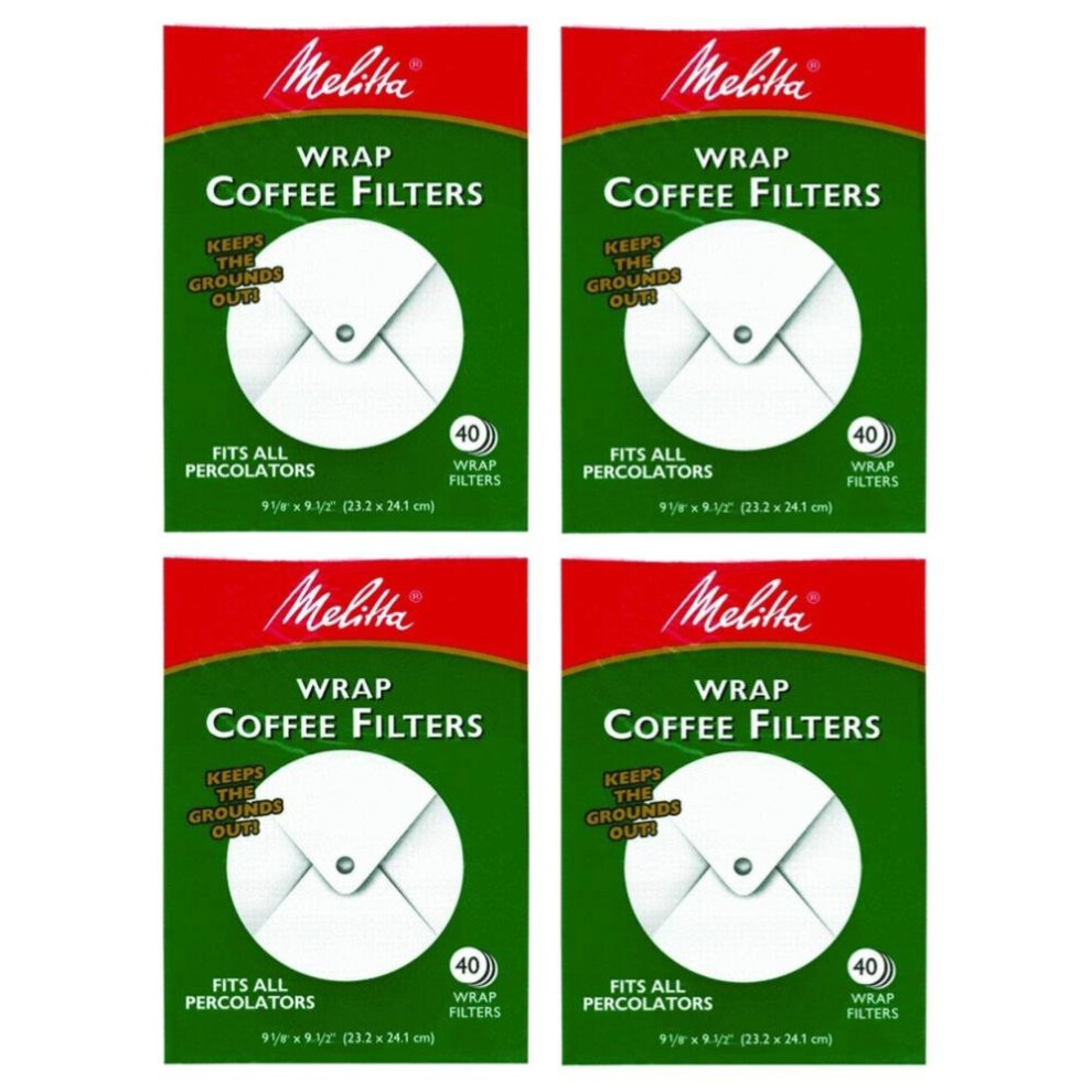 Melitta 627402 Super Premium Wrap Around coffee Filters 40 count