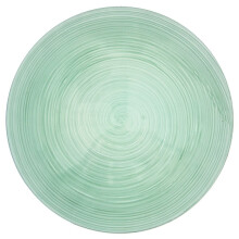 Mintfarbener Untersetzer 33 cm - hochwertige Dekoration