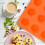 Moule à muffins en silicone marron pour petits muffins SILLINIE 2