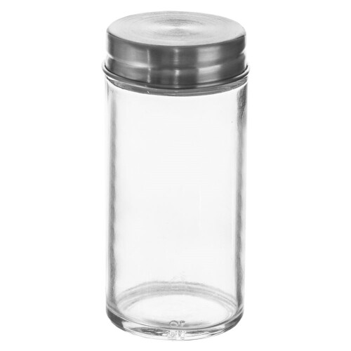 Glasbehälter für Gewürze 100 ml mit Spender 2