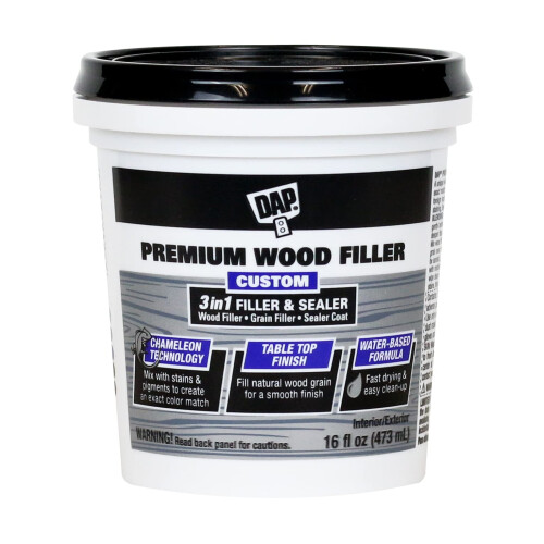DAP Premium Houtvuller, Wit 16 FL OZ