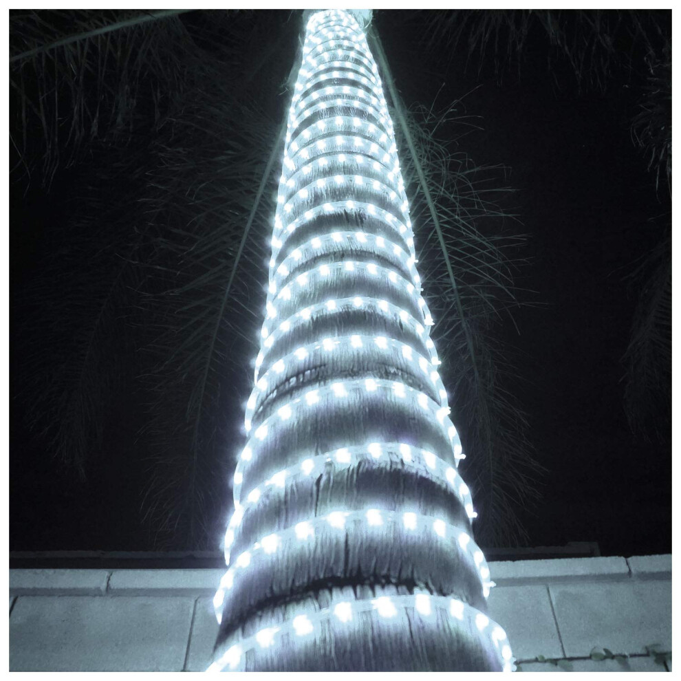 Russell Decor LED Rope Lights Festival Holiday Party Seasonal Christmas Decoration 30ft - 200ft Customized Available (Cool White  50)