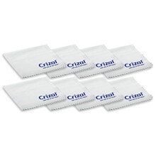 Crizal Microfiber Schoonmaakdoek voor Brillen 8 Pack. De Beste Microfiber Doeken voor Crizal Coatings