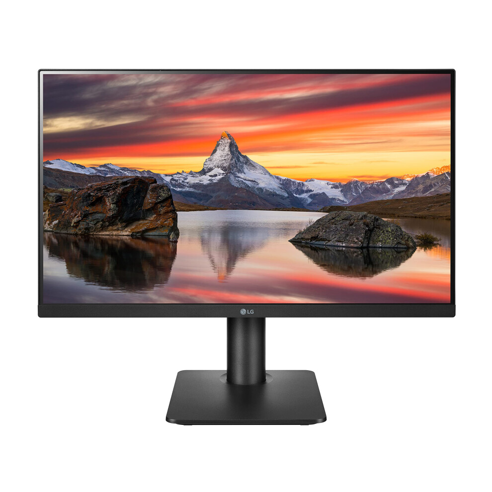 Lg 24MP450-B Monitor 24 Full HD (1920 x 1080) IPS Display  3-Side Virtually Borderless Design  AMD FreeSync  5ms gtg Response Time  Reader Mode  OnScr