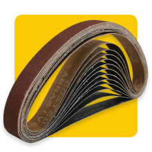 1x30 1 x 30 inch Sanding Belt Pack 1-Inch x 30-Inch 12 Pcs(4 Each of 80 120 150 Grits) Aluminum Oxide for Sander