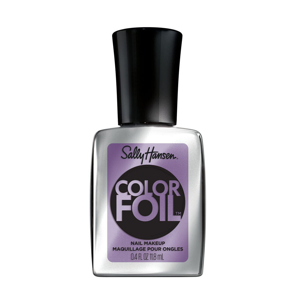 Sally Hansen color Foil Nail Polish Vio-lit  04 Fl Oz