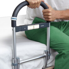 Lunderg Bed Rails for Elderly Adults Safety - with Motion Light Non-Slip Handle - Bed Railings for Seniors Surgery Patients - The Bed cane Fits Any