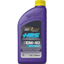 Royal Purple 31140 HPS 10W-40 Hochleistungs-Synthesemotoröl mit Synerlec - 1 Quart Flasche