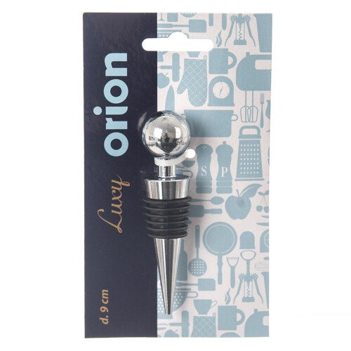 Bouchon de vin en acier LUXY 9 cm 2