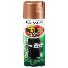 Rust-Oleum Paint 241232 High Heat Ultra Enamel Spray, Aged Copper, 12-Ounce, Fl Oz (Pack of 1), 11