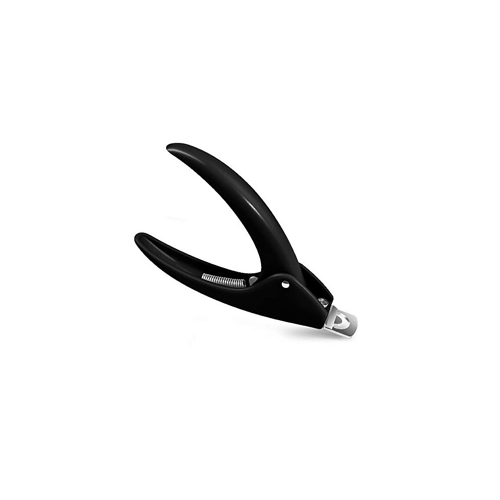 Morgles Black Nail Clippers Acrylic Nail Cutter, Acrylic Nail Clippers Nail Tip Cutter Professional Nail Clippers For Acrylic Nails,