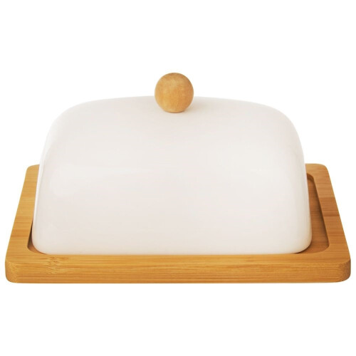 SMØRFAD SMØRFAD PORCELÆN BAMBU HVID 127144 2