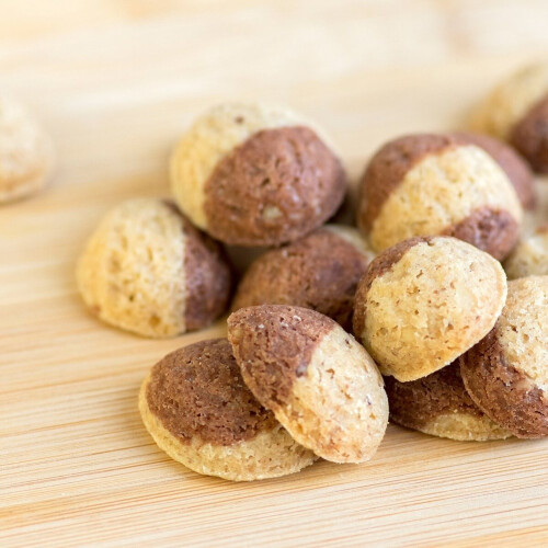 Braune Silikonform für Pralinen in verschiedenen Formen 1