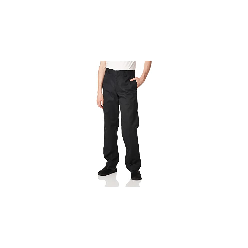 Dickies WP873 Slim Straight Fit Work Pant-BLAcK-29x30