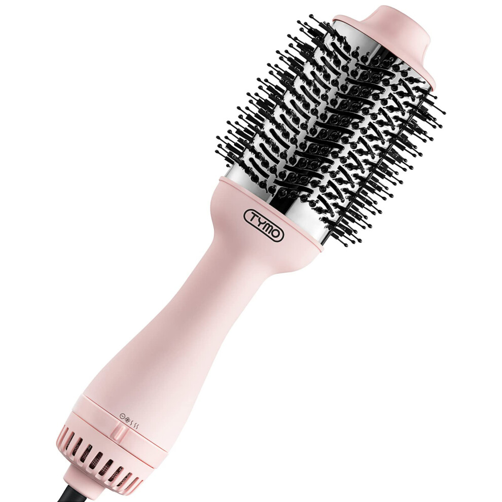 TYMO Volumizer Hair Dryer Brush  Blow Dryer Brush Hot Air Brush in One  Ionic One-Step Hair Dryer and Styler with Titanium Barrel