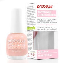 Probelle Tinted Nail Strengthener, Colored Nail Strengthening Treatment, Nail Growth and Repair, Stops Peeling, Splits, Chips, Cracks, and Strengthens