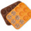 Moule à muffins en silicone marron SILLINIE 2