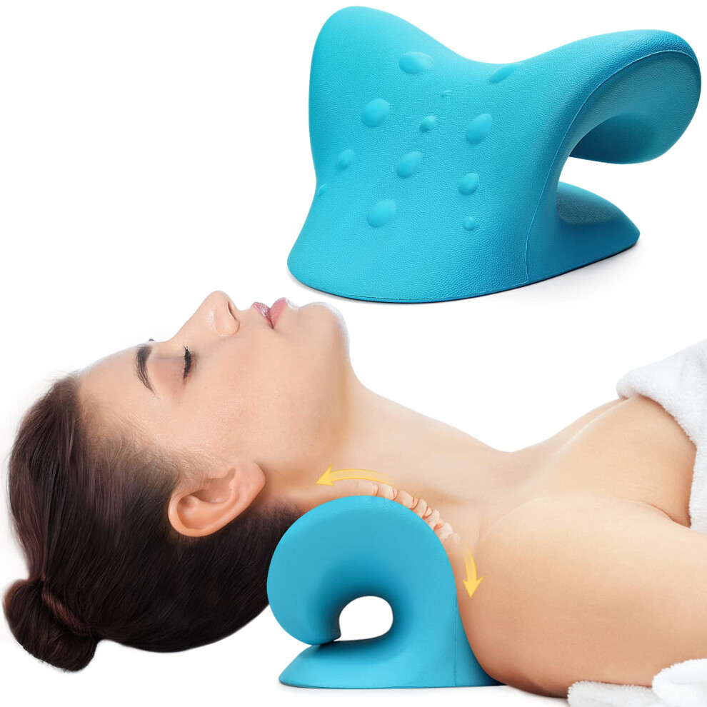 Cozyhealth Neck Stretcher For Neck Pain Relief Neck And Shoulder Relaxer Cervical Neck Traction Device Pillow For Tmj Pain Relief And Muscle Relax Cervical Spi