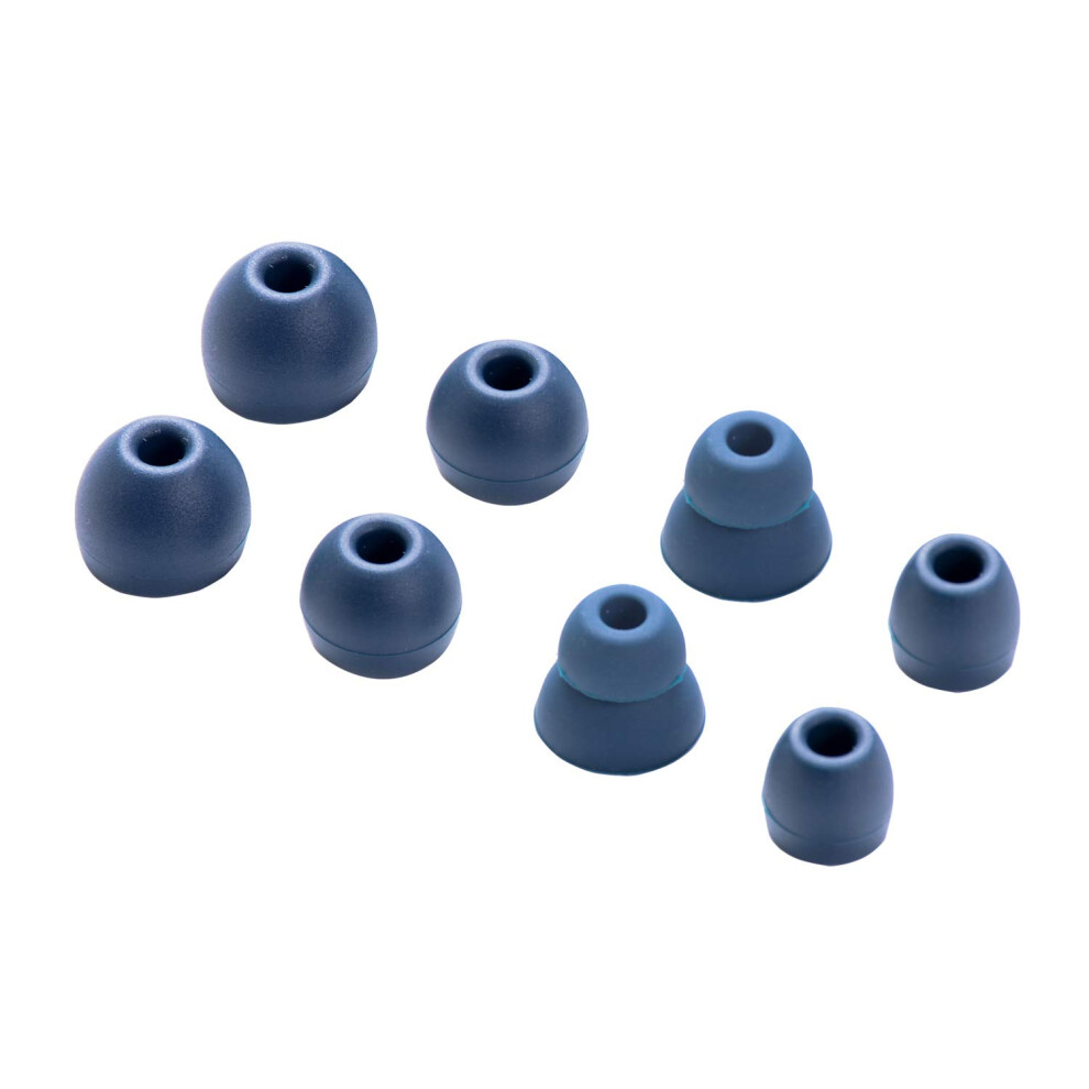 Replacement Eartips Silicone Earbuds Buds Set For Powerbeats Pro Beats Wireless Earphone Headphones 4 Pair (Navy) 700884021046