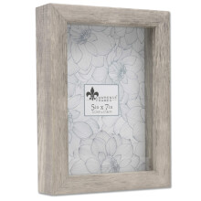 Lawrence Frames Shadow Box Frame 5x7 Natural gray