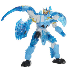 Power Rangers Dino Ptera Freeze Zord para Niños de 4 Años en Adelante Robot Dino Zord con Sistema de Construcción Personalizada