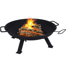 Haveildsprøjte med håndtag, poker, metalildsprøjtegrill 56 cm
