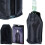 Housse isotherme noire pour bouteille, 22 cm 9