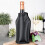 Housse isotherme noire pour bouteille, 22 cm 2