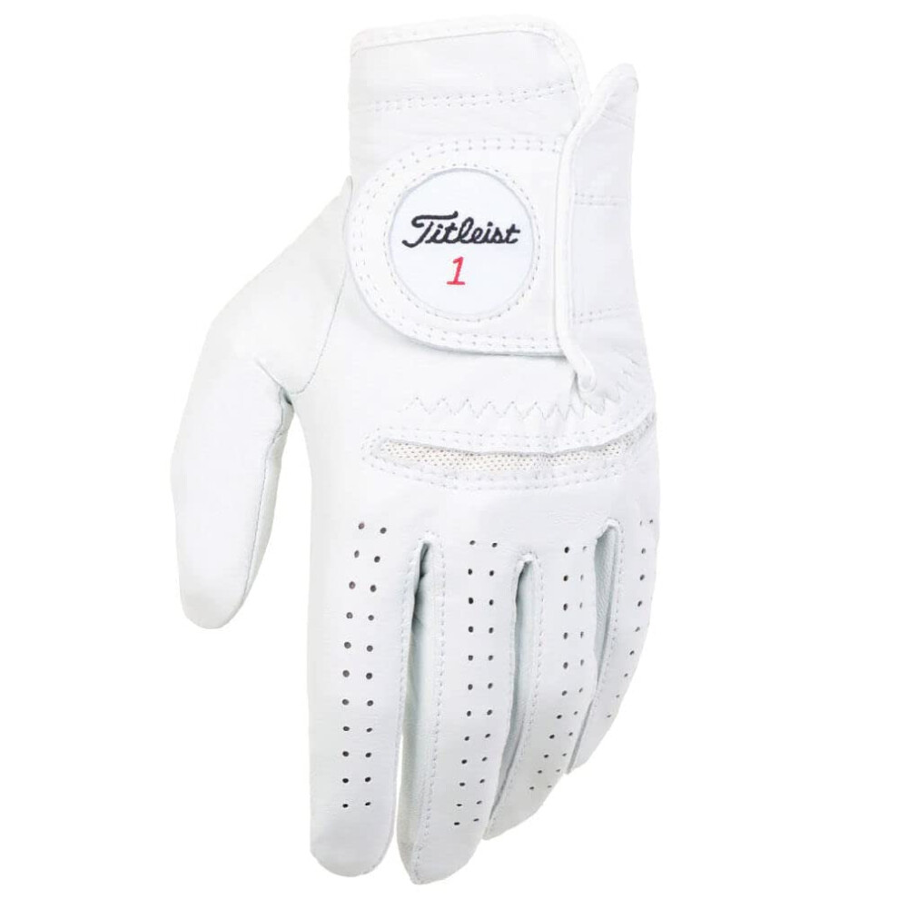 Titleist Perma-Soft Men's Regular Left Pearl   Medium/Large