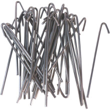 8-1/4" Wire Ties (ALUMINUM) (aka, Chain Link Fence Hook Ties, Tie Wires) Qty 100
