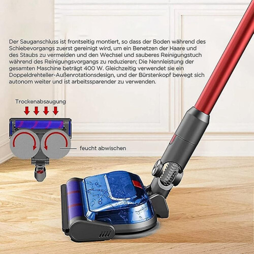 Suction Electric Mop With Lock 2