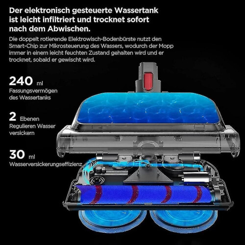 Suction Electric Mop With Lock 1