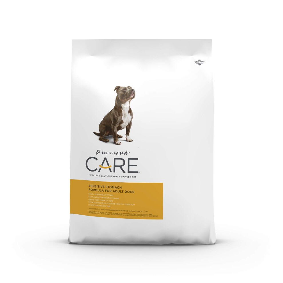 Diamond CARE Sensitive Stomach Dry Dog Food Specially Made as a Limited Ingredient Diet to Support Dogs with Sensitive Stomach & Digestive Issues Made